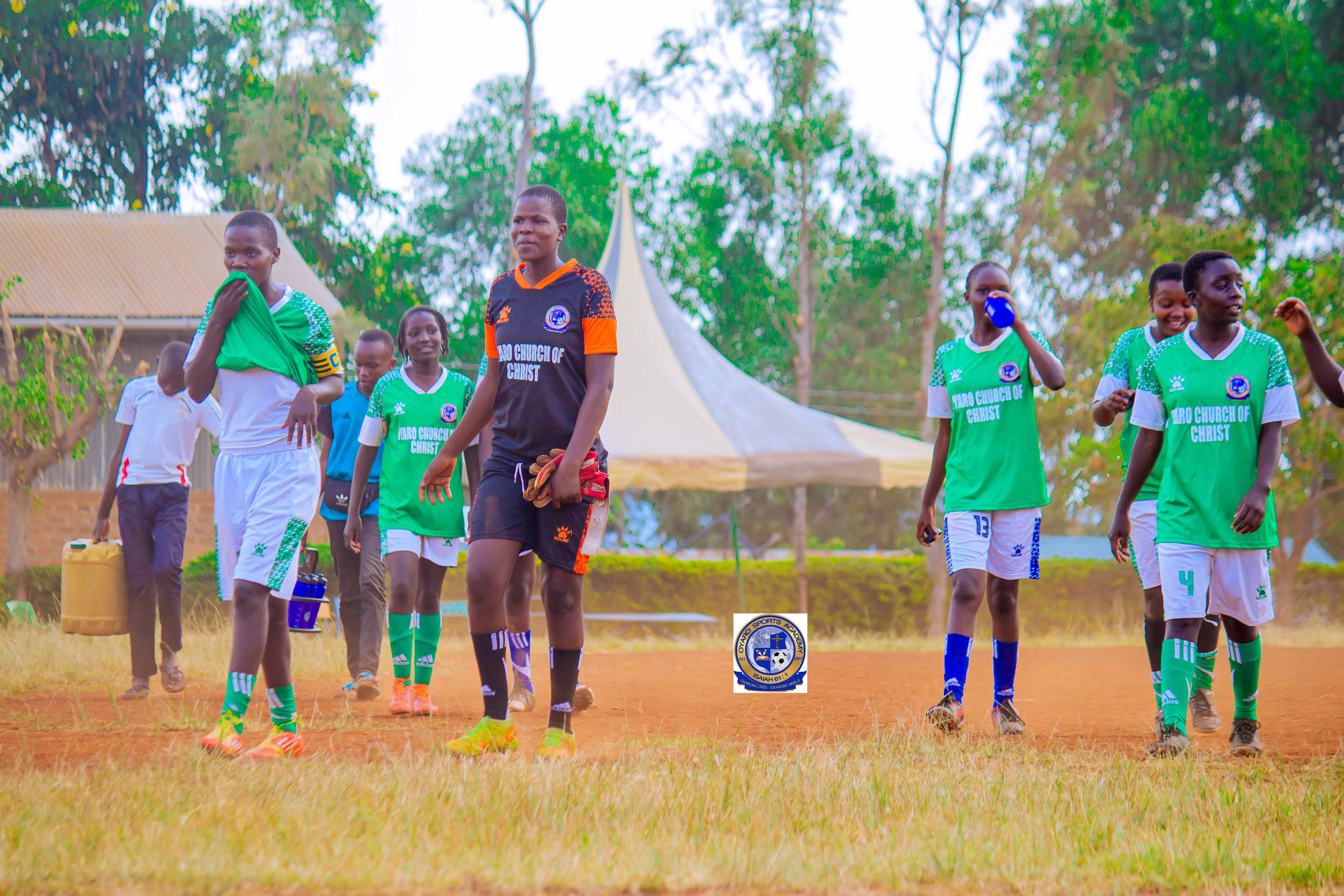 Boys team in Kisumu