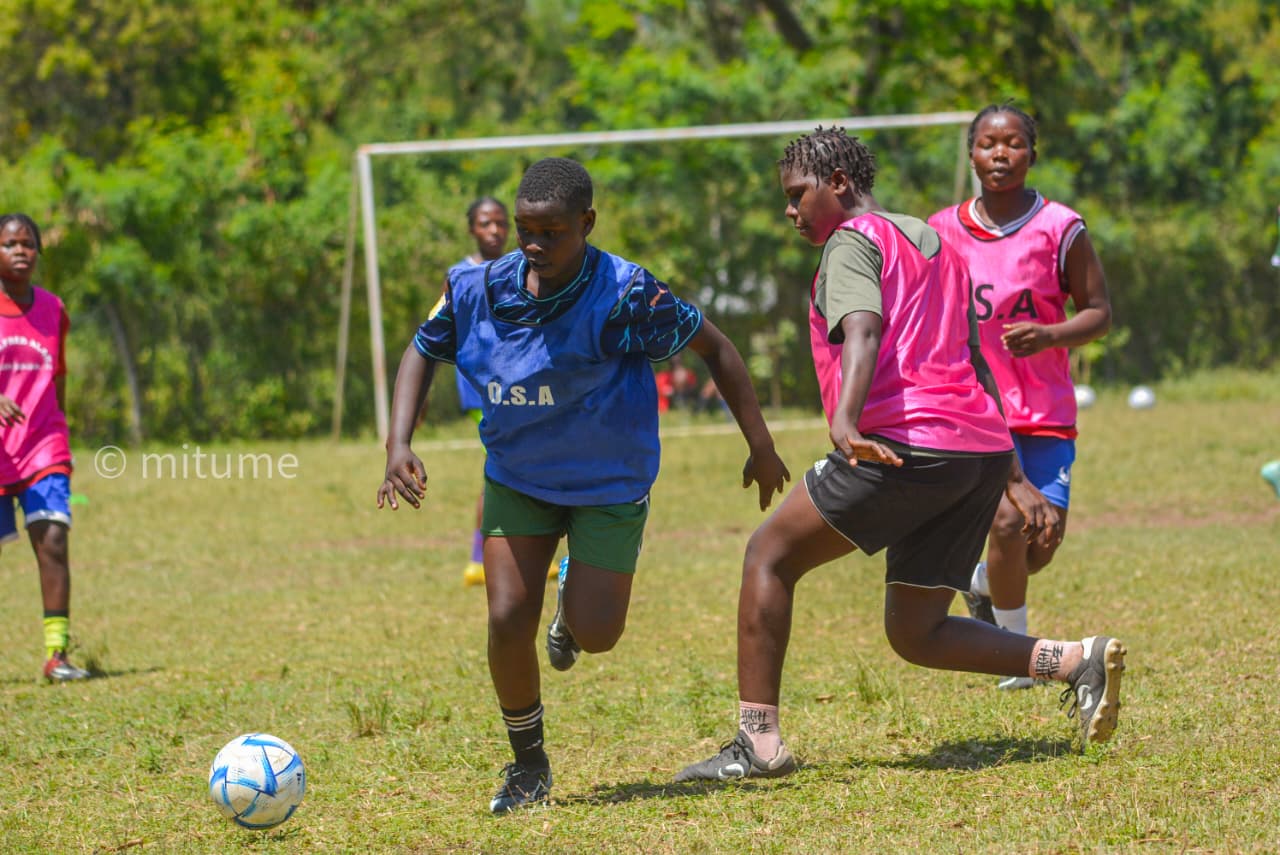 Players training session